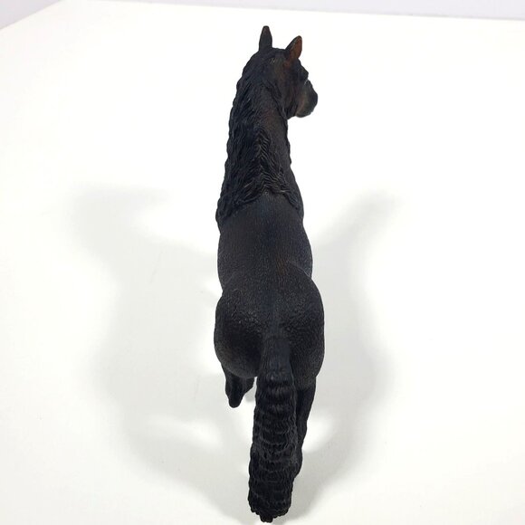 2009 Schleich Freisian Horse D-73527 Realistic Black Figure - Picture 13 of 16